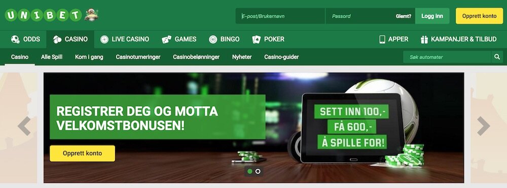 Unibet Casino com