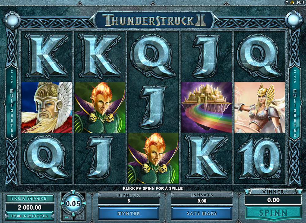 Thunderstruck II slot